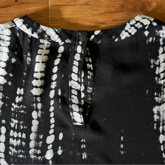 A.L.C. Louis Silk Abstract Mini Dress 6 - Picture 10 of 11